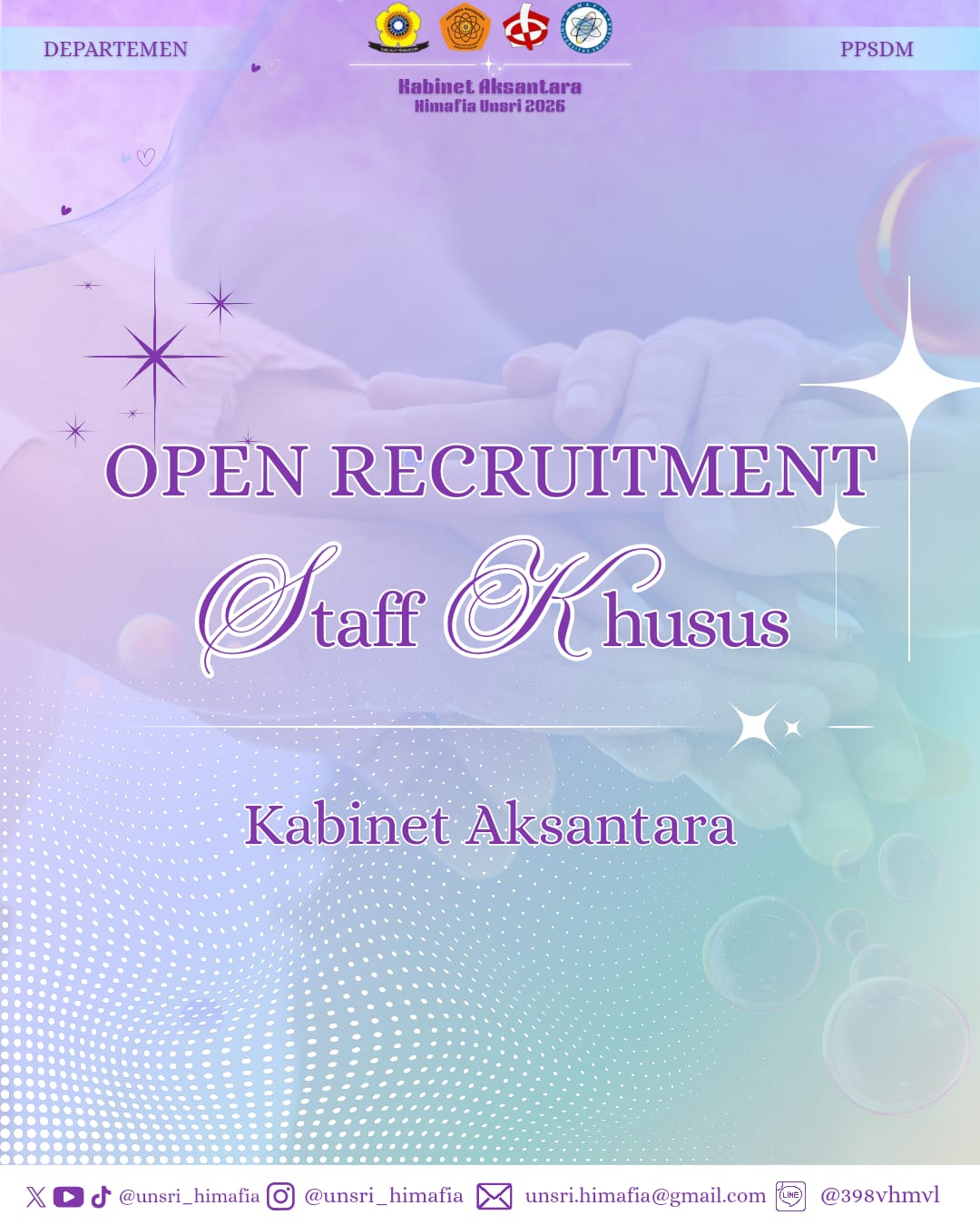 Open Recruitment Staff Khusus HIMAFIA